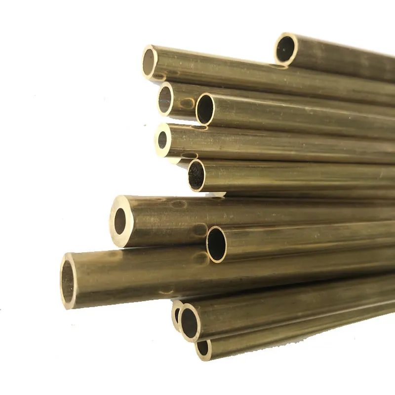 Large diameter thin wall H62 brass tube pipe,outer diameter 42mm 45mm 48mm 50mm,wall thickness 1mm ,Capillary Hollow brass tube