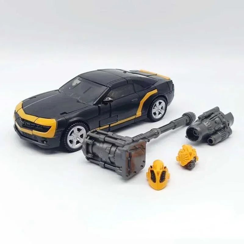 In Stock BAIWEI Transforming Toys TW1025B TW-1025 Dark Warhammer Bee SS49 Car Robot Action Dolls Model Gift Collection