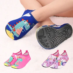 Summer Kids Swimming Beach Barefoot Water Shoes Children Light Portable  Wader Shoes Quick Dry Boys Girls Aqua Shoes