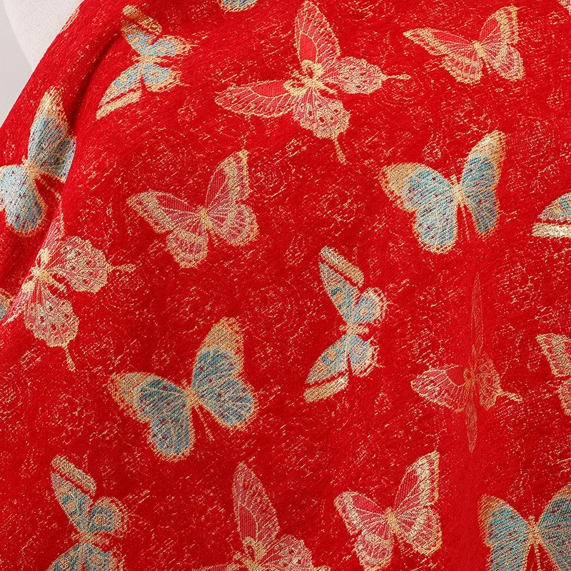 

Printed fabric for autumn and winter coats cotton-padded clothes dresses Chinese-style