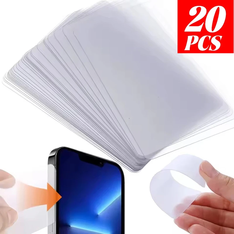 10-20Pcs Phone Opening Scraper 0.2mm Ultra Thin Flexible Pry Removal Tool For Mobile Phone Tablet LCD Screen Disassembly Tool