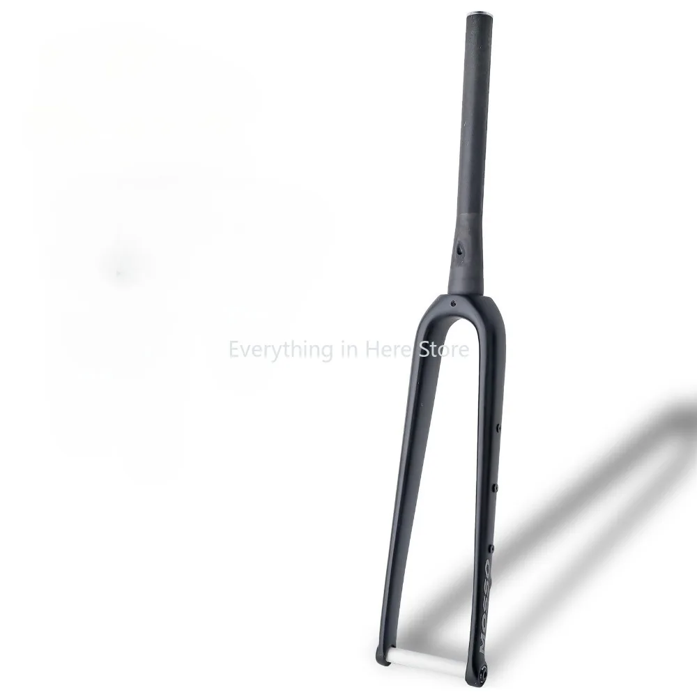 

Велосипедная карбоновая вилка MOSSO для шоссейного велосипеда, дисковые тормоза, 700C, внутренняя прокладка кабелей, коническая ось, жесткая вилка для гравийного велосипеда, аксессуары