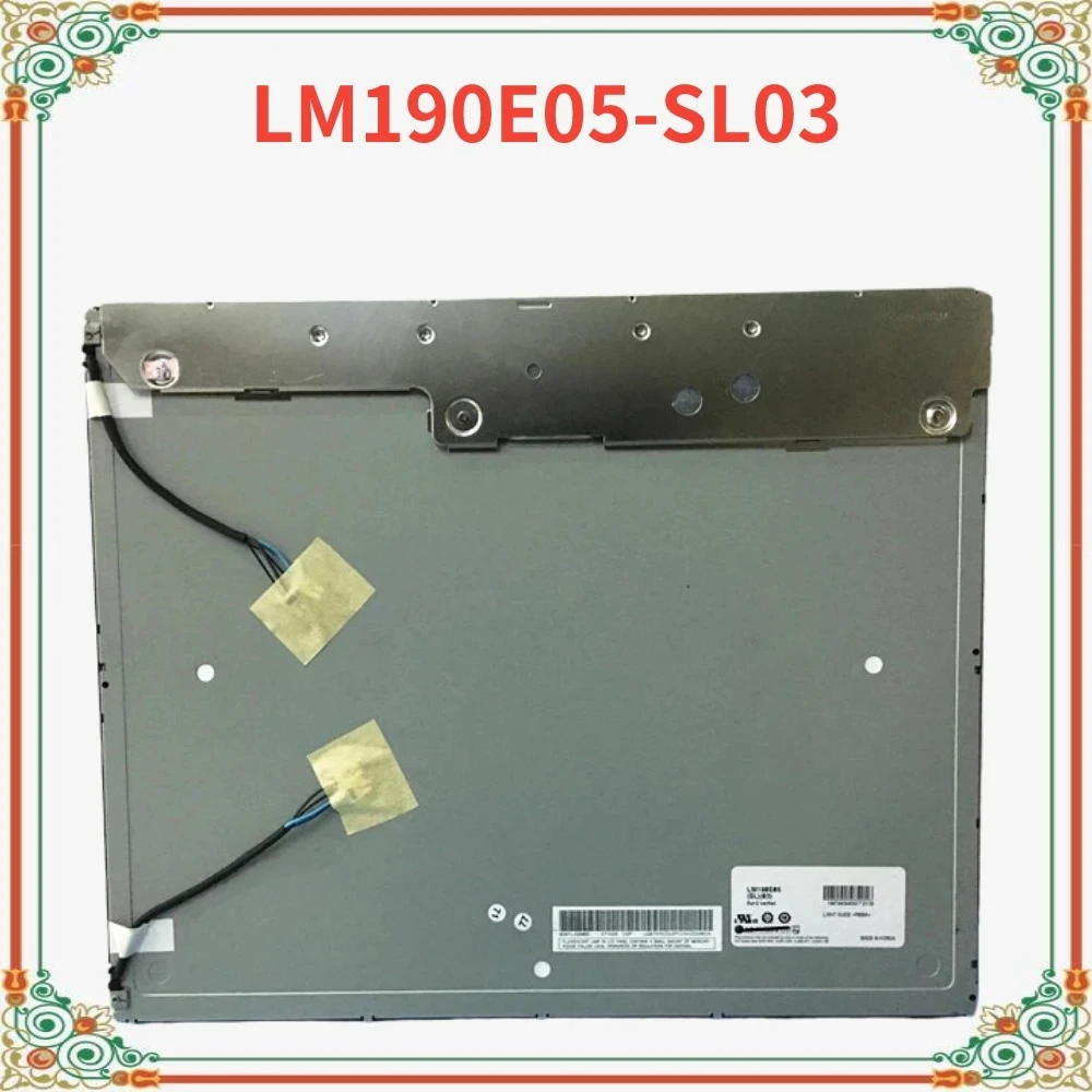 شاشة LCD لوحة عرض للعمل المثالي ، تم اختبارها بالكامل ، أصلية ، LM190E05(SL)(03) ،