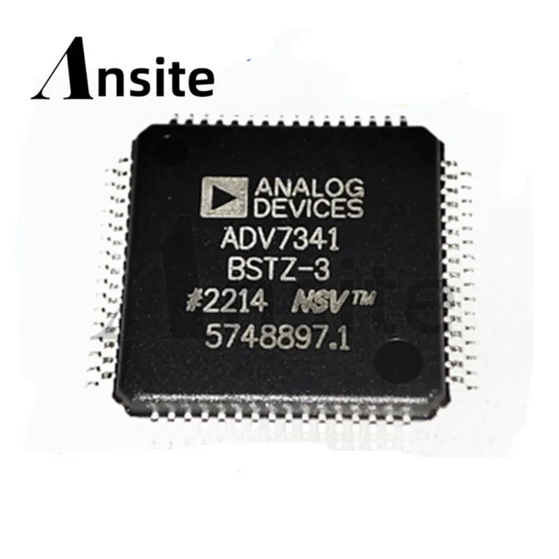 

5 pieces per lot. 100% brand new. Video interface chip ADV7341BSTZ LQFP-64 (10x10). Original. Electronic components included. O