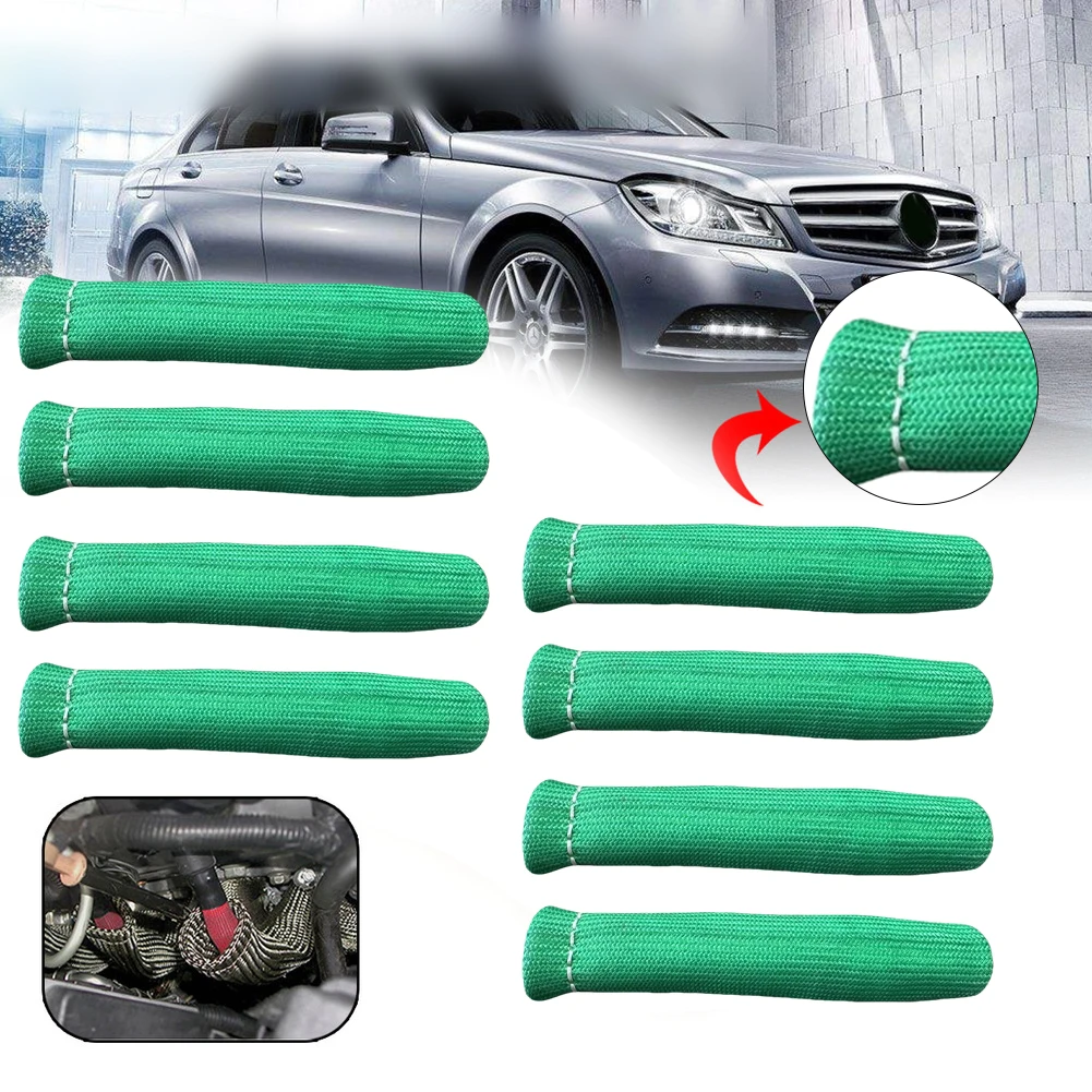 

Double-Layer Spark Cover Automotive Spark Wire Cover 1000 Degrees Fahrenheit Durability Enhancement Keeps Engine Cool