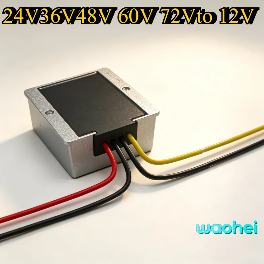24V36V 48V 60V 72V to 12V 60V to12V 5A -20A DC DC Step Down Converter voltage regulator Reduced voltage 60V Automotive ship ROHS