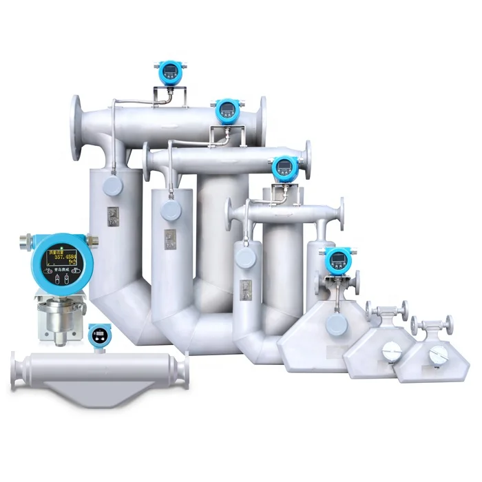 Factory Price Coriolis Mass Flow Meter Can Measure Mass Flow of Medium, Density and Temperature