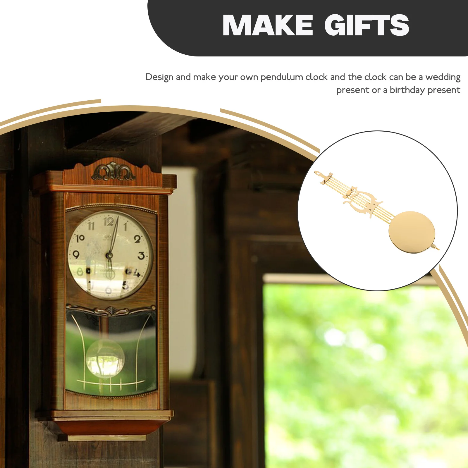 

Repair For Supply Mechanism Part Metal Parts Wall Replacement Pendulum Clock Clock Replacement Pendulum Supply