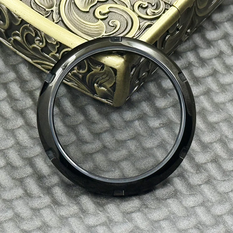 Casos de relógio de vidro transparente de safira personalizados capa traseira fit skx007 tartaruga 6105 atum samurai srpd casos de relógio peças de reequipamento