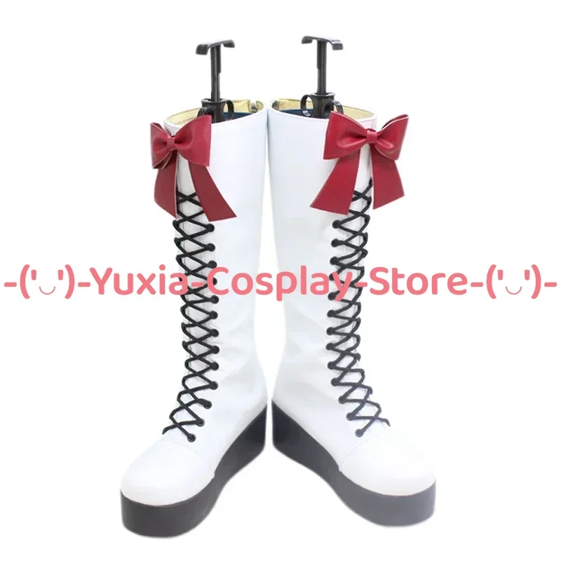 ¡Yuxiacosplay! Hinano Tachibana-zapatos de Cosplay, accesorios de personajes del juego de Anime, botas de cuero PU, disfraz de fiesta de Carnaval y Halloween