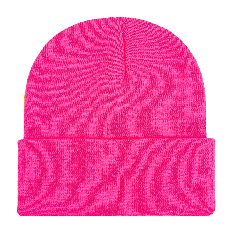 Angepasst Gedruckt Logo Männer Warm Halten Bördeln Kalte Hüte Frauen Outdoor-Mode Vielseitig Einfarbig Einfache Gestrickte Kappen – Detail 26