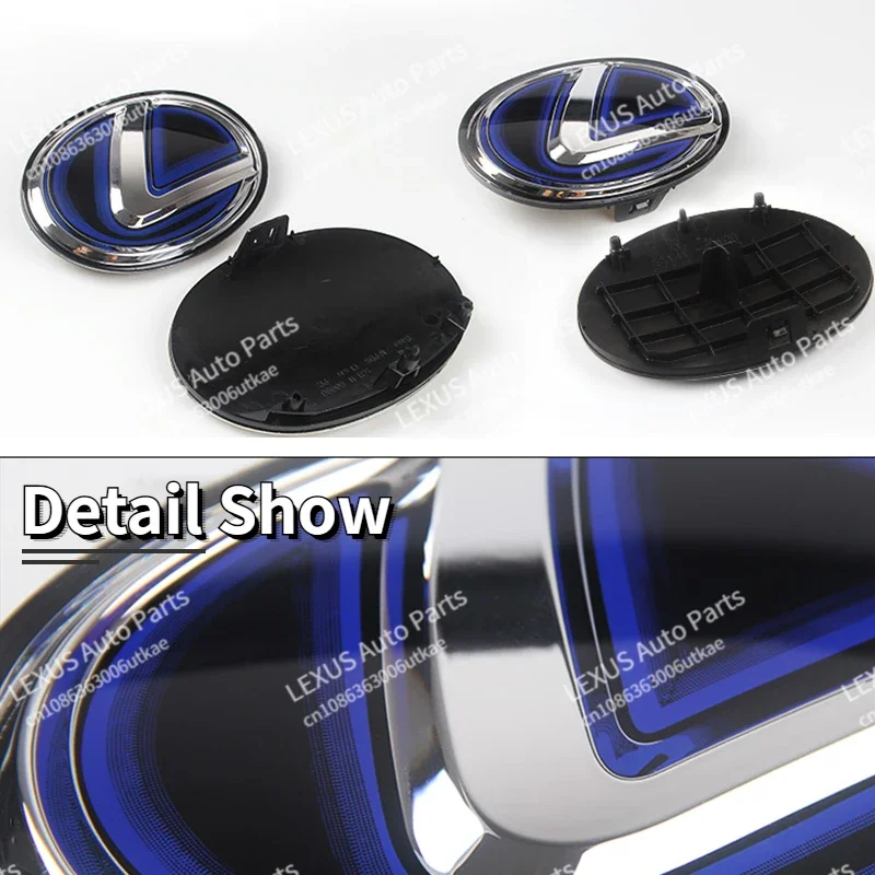 Car Front Grille Rear Trunk Emblems for Lexus NX200T NX300 ES200 ES240 ES300H ES350 IS300 IS460 RX270 RX300 GS300 GS450h Hybrid