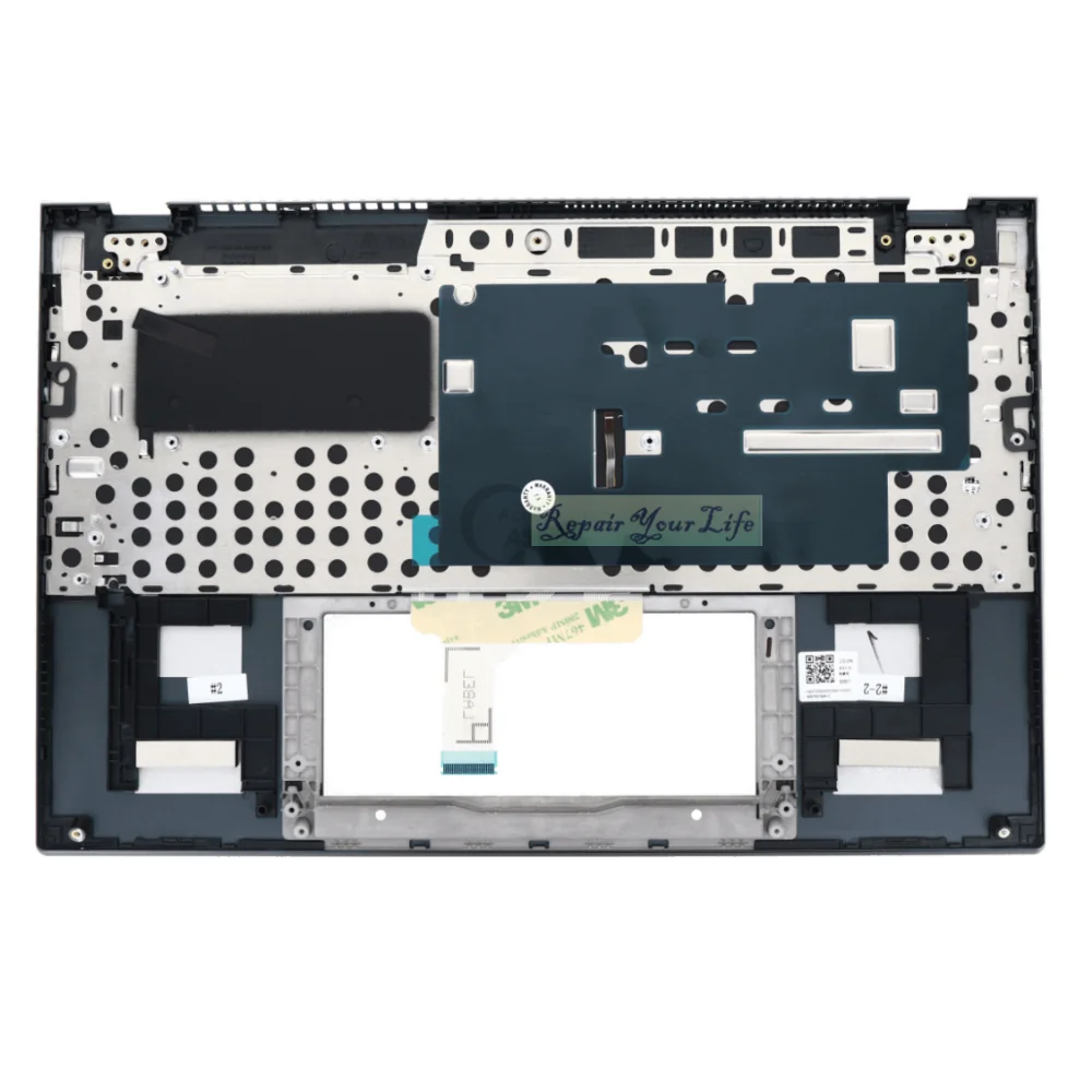 Imagem -03 - Palmrest Teclado Completo para Asus Zenbook Ux325 Um325 U3700 U3700e Ux325ua Case Superior Inglês Retroiluminado 90nb0sl1-r31us0 us hb