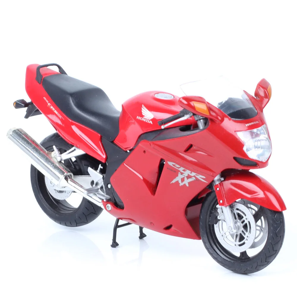 

Bike Only 1/12 Scale Automaxx Honda CBR 1100XX Super Blackbird Motorcycle Diecasts & Toy Vehicles Model Joycity Red Miniatures