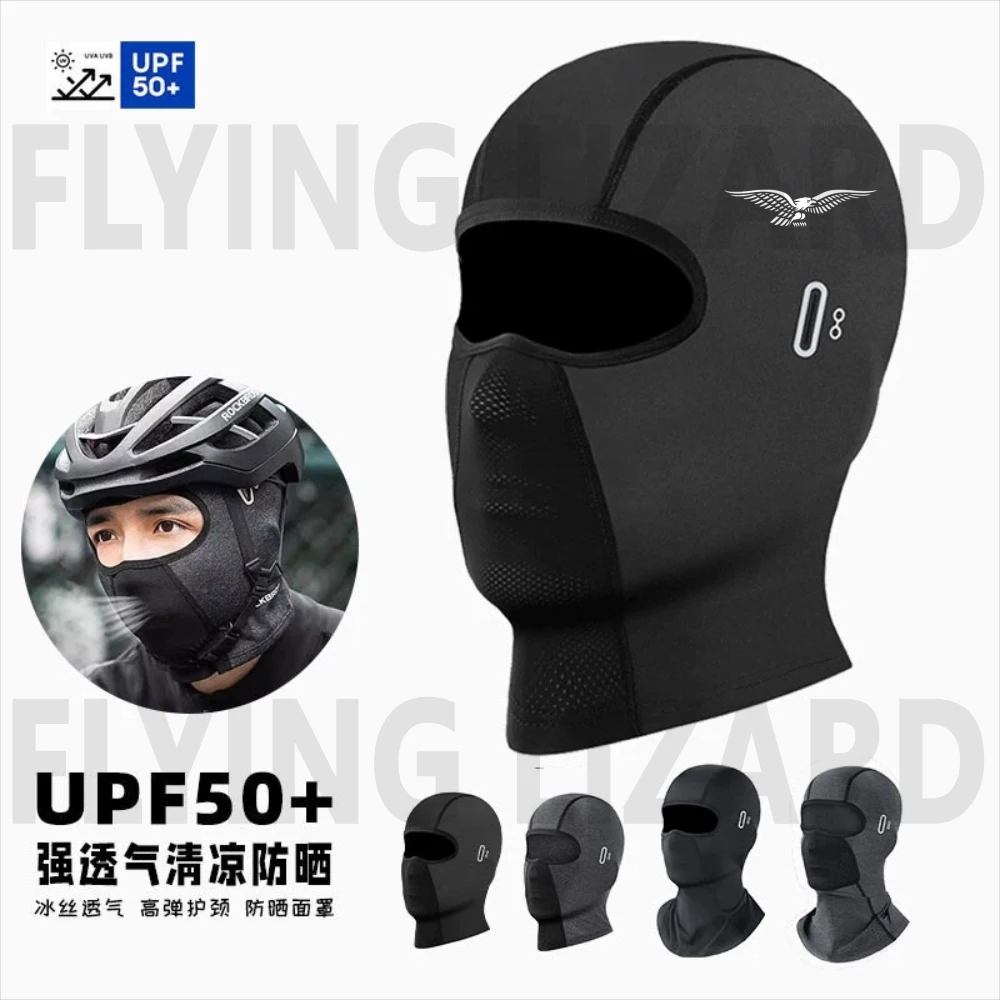 For Guzzi BREVA 750 V7 Breva 850 1100 1200 GRISO Motorcycle Balaclava Summer Sun Protection Motocross Cycling Cap Sports Hat