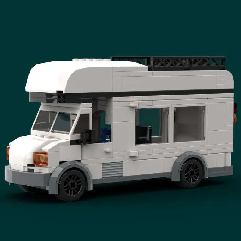 

Modular Urban Cars Model Moc Building Bricks Camping Car Set Model Technology Block DIY Set Assembly Construstion Gifts Toy