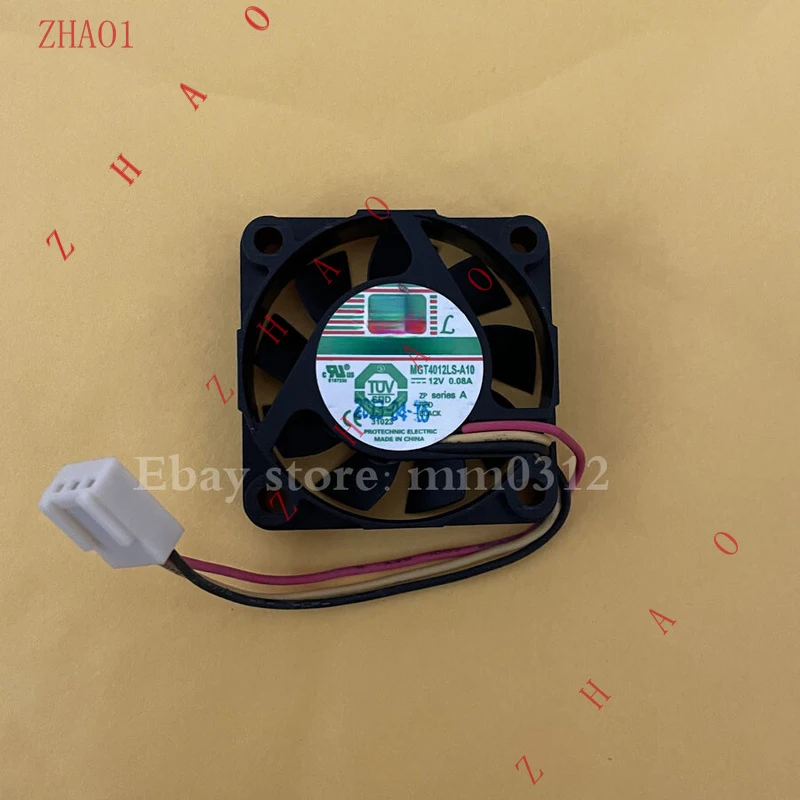 Z  for MAGIC MGT4012LS-A10 12V 0.08A 4010 40mm 3-wire silent cooling fan 3pin
