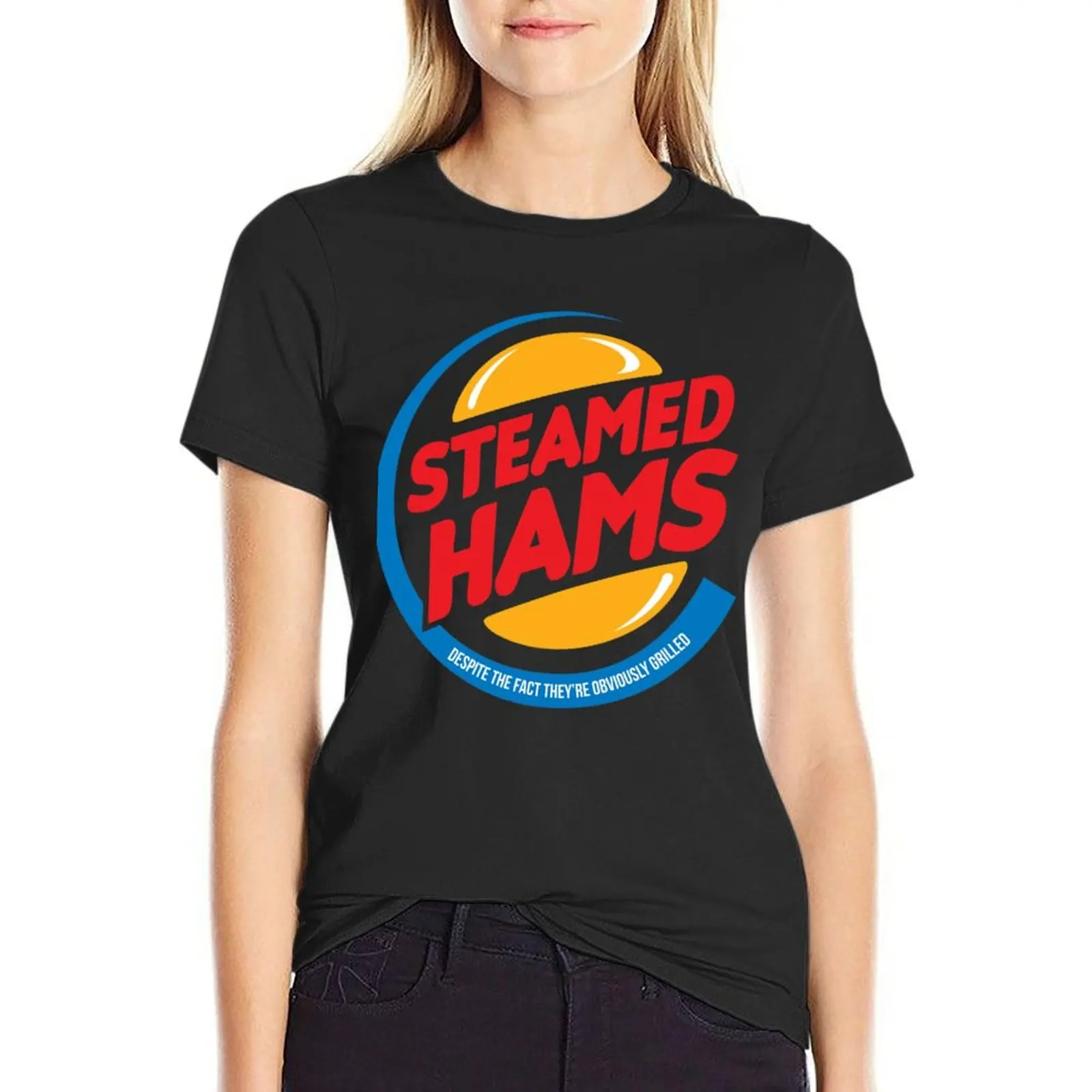 Steamed Hams Essential T-shirt kawaii clothes Short sleeve tee t-shirt dress for Women plus size sexy