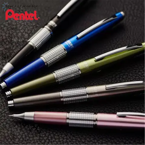 Pentel KERRY P1035 금속 기계식 연필, 낮은 무게 중심 학교 액세서리, 귀여운 문구, 0.5mm, 1 개