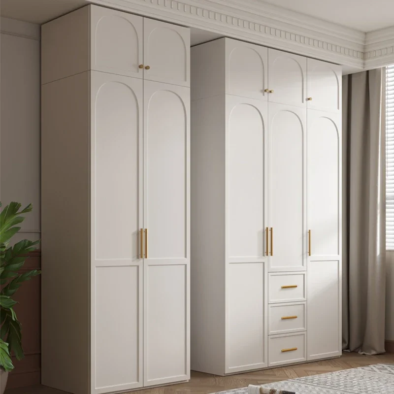 Luxury White King Size Detachable European Room Organization and Storage Szafa Tekstylna Na Ubrania Furniture Bedroom