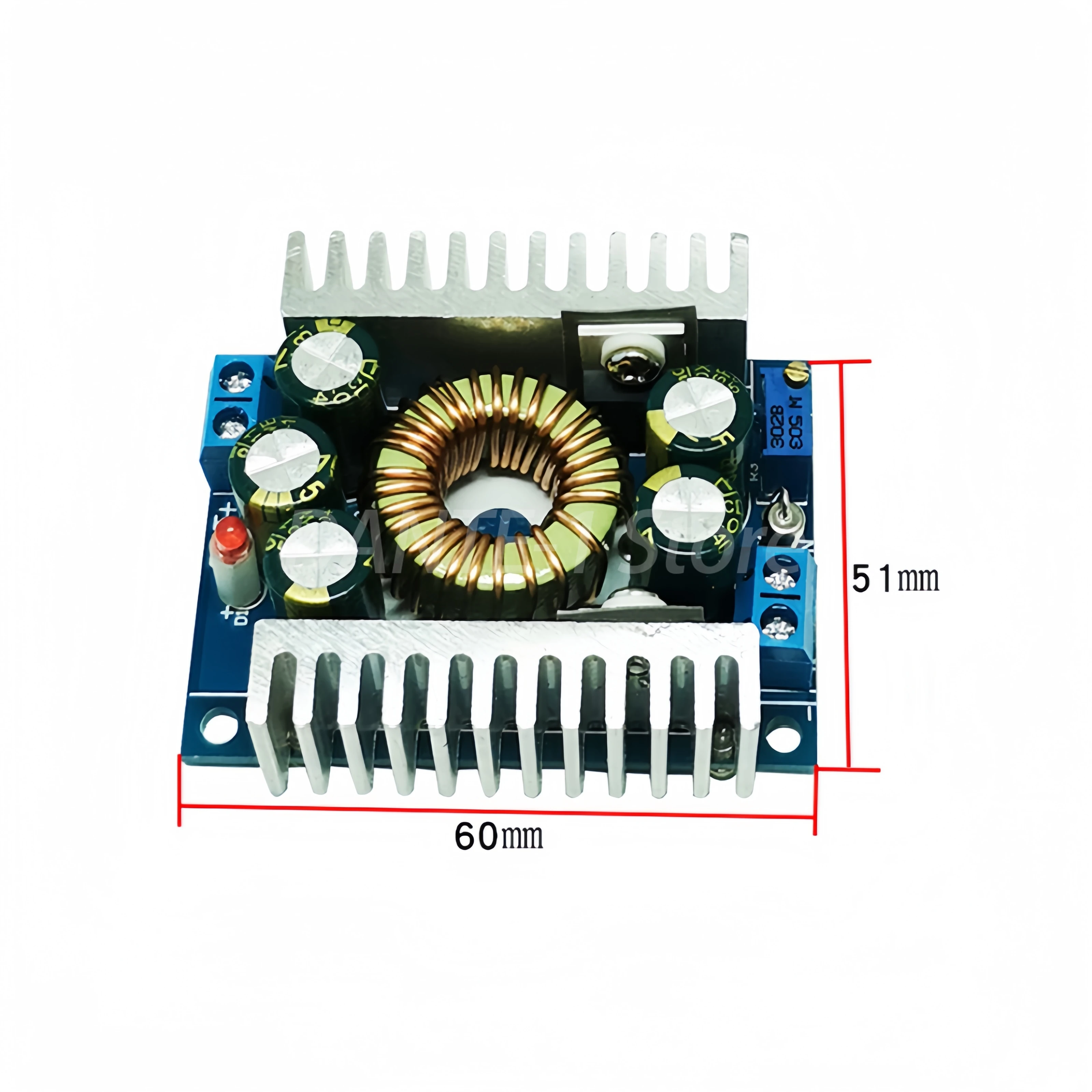 DC-DC high power 200W low ripple 12A adjustable step-down module 95% efficient vehicle-mounted step-down power supply board