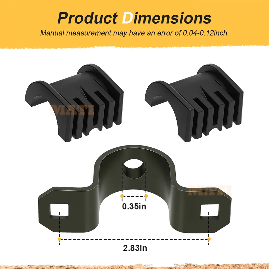 Upper Steering Bushing w/ Bracket For Polaris RZR 570 800 Predator 500 Hawkeye Magnum Scrambler Ranger Trail Blazer 300 400 500 view 2