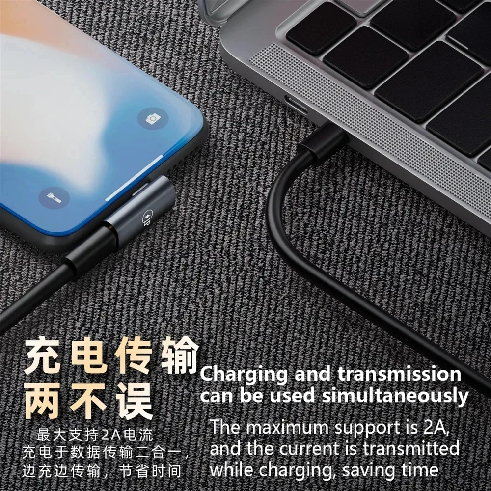 Adapter for Type-C Female to Lighting Male Adapter OTG U-type Adapter For IPhone 14 13 12 XS Fa st Charging Converter Adapter 2A