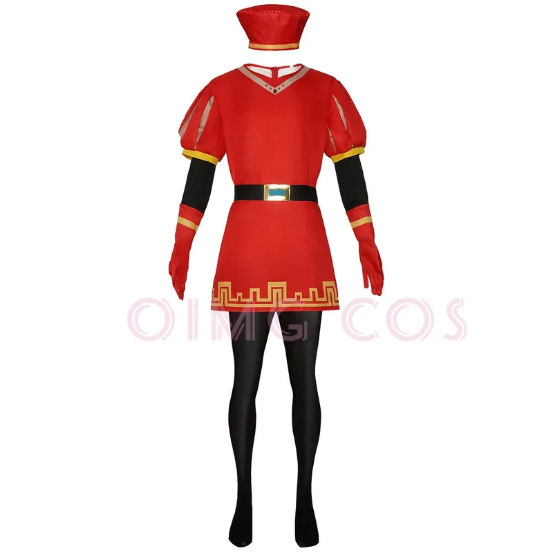 DY2025Lord Farquaad 코스프레 의상 Shrek 카니발 유니폼 가발 애니메이션 할로윈 의상 여성 게임