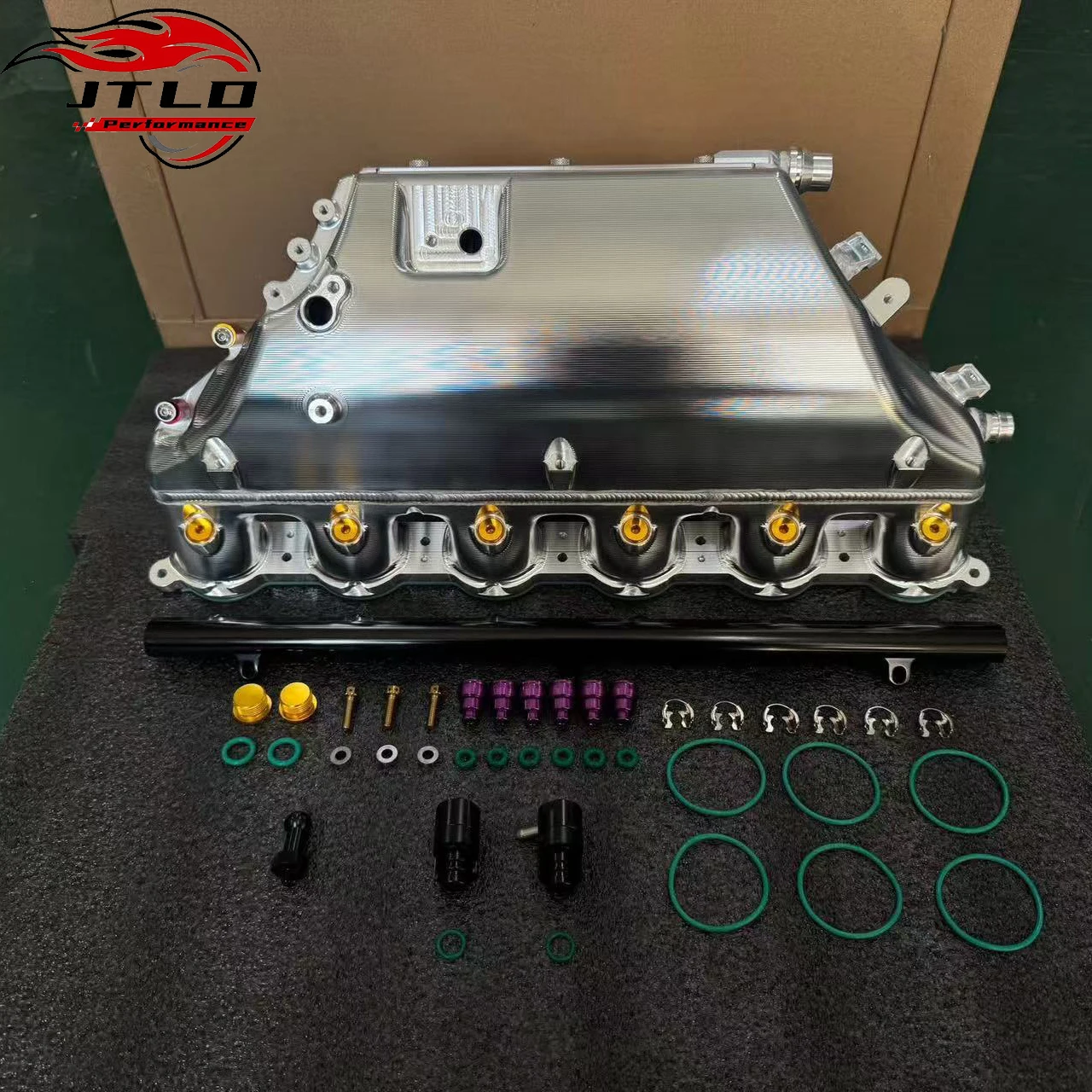Aluminum CNC Billet Intake Manifold Charge Cooler For BMW G87 M2 G82 M4 G80 M3 F97 X3M X4M S58 Engine For CSF 125mm