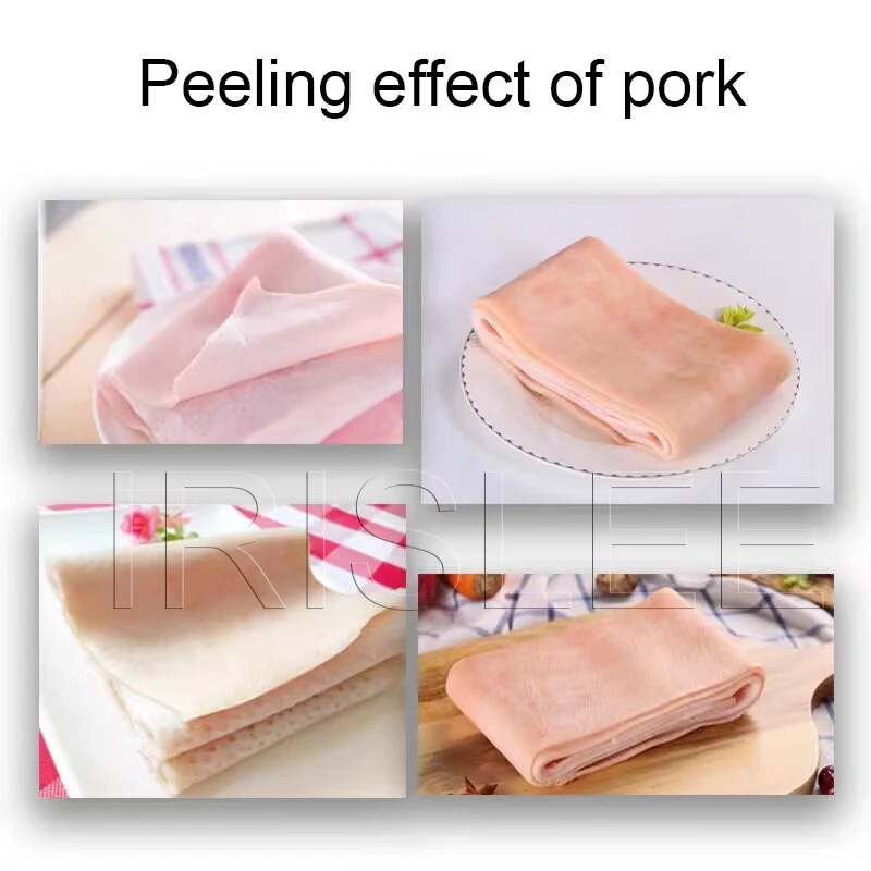 Automatic Pig Pork Skin Peeler Peel Machine Meat Peeller Peeling Machine Beef Skin Peeler Machine