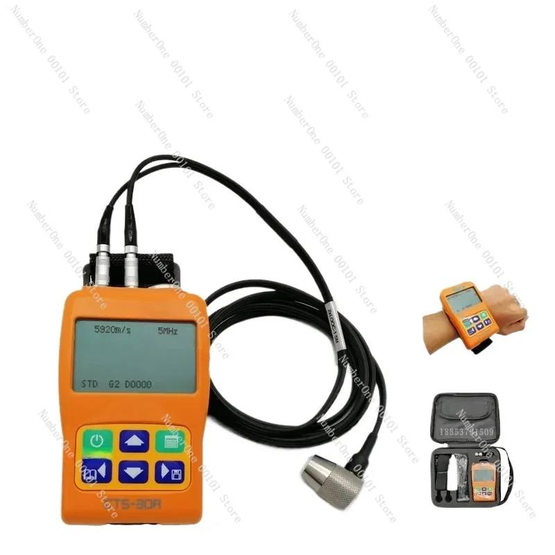 CTS-30A SIUI Shantou Institute Of Ultrasound Wrist Type Digital Metal Thickness Gauge With USB Storage