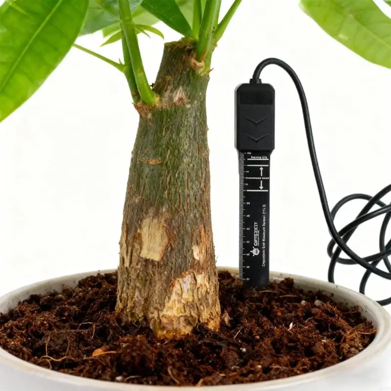 High Accuracy Soil Humidity Detectors Waterproof Suitable for 3.3V To 5.5V Boards for Automates Irrigation Systems M4YD