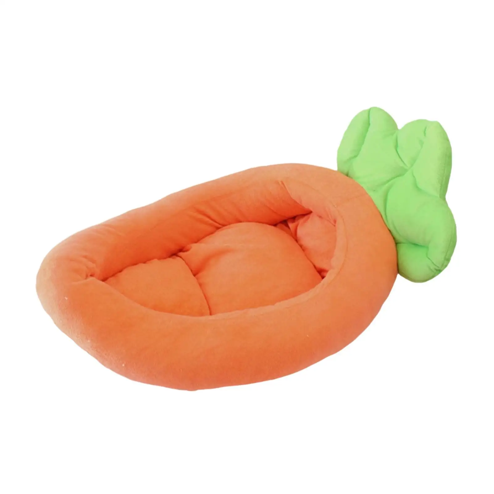 Cat Dog Bed Comfortable Carrot Shape Dog Cushion Cat Beds for Indoor Cats Sofa Lounger for Small Dogs Small to Medium Pets Cats