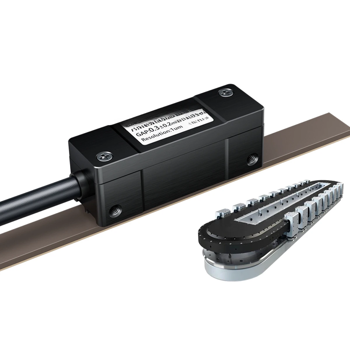 

Floating track absolute value linear magnetic grid encoder AMS512 supports Panasonic communication protocol high