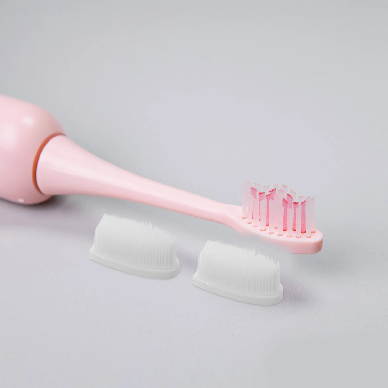30Pcs Nano Silicone Toothbrush Heads Soft Bristle Replacement Brush Heads for Sensitive Gums Travel Household Use