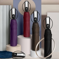 New reinforced and thickened double-layer folding sunshade umbrella, fully automatic sun protection and rainproof dual-use umbre