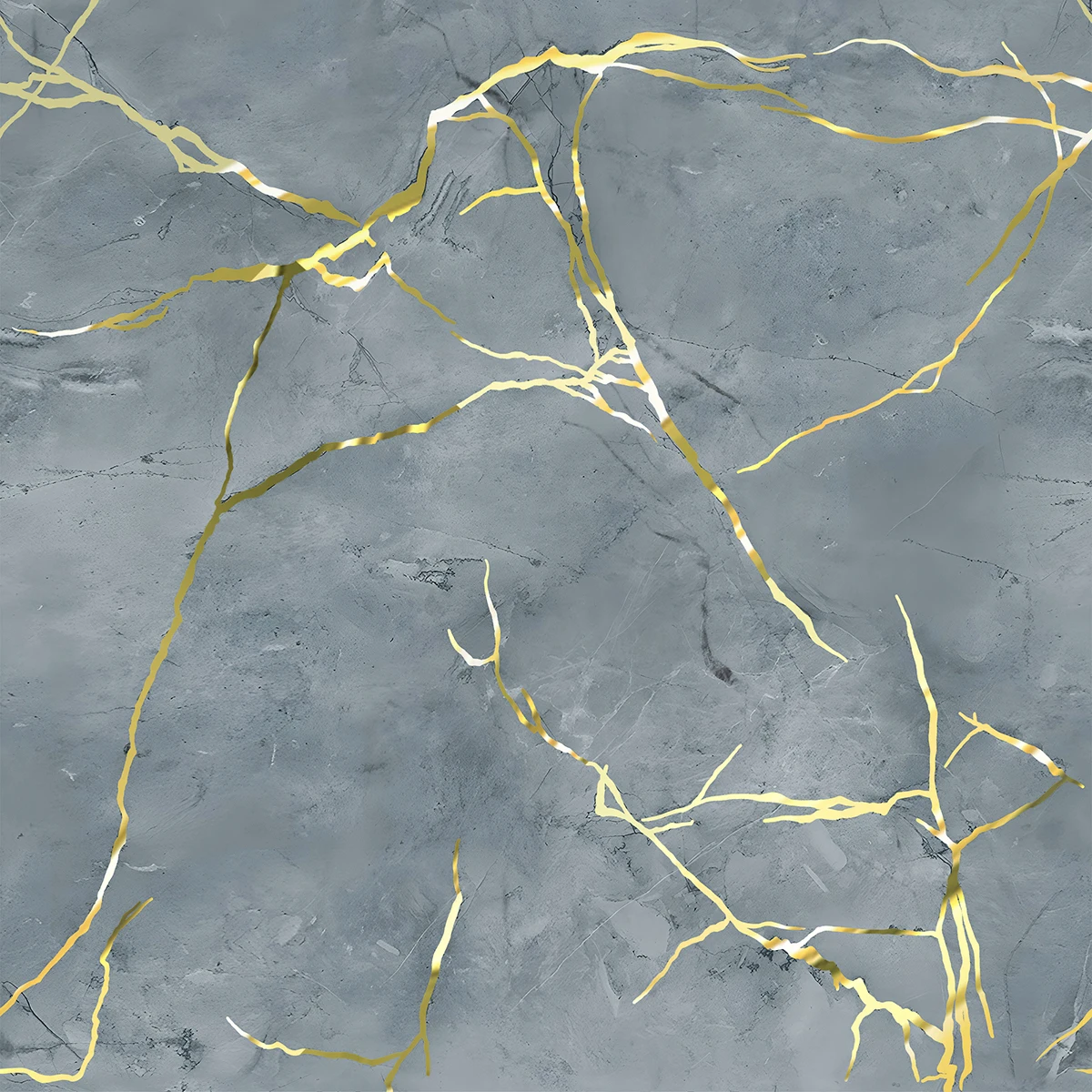 Kitchen Oil-proof High-Temperature Resistant Waterproof Moisture-Proof Marble-Look Hot-Stamped Self-Adhesive Oil Fume Sticker.