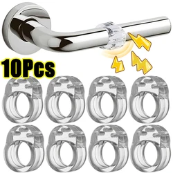 1/10Pcs Silicone Door Stops Shockproof Door Handle Buffer Wall Protection Doorknob Bumper Furniture Protected Crash Pads Rings
