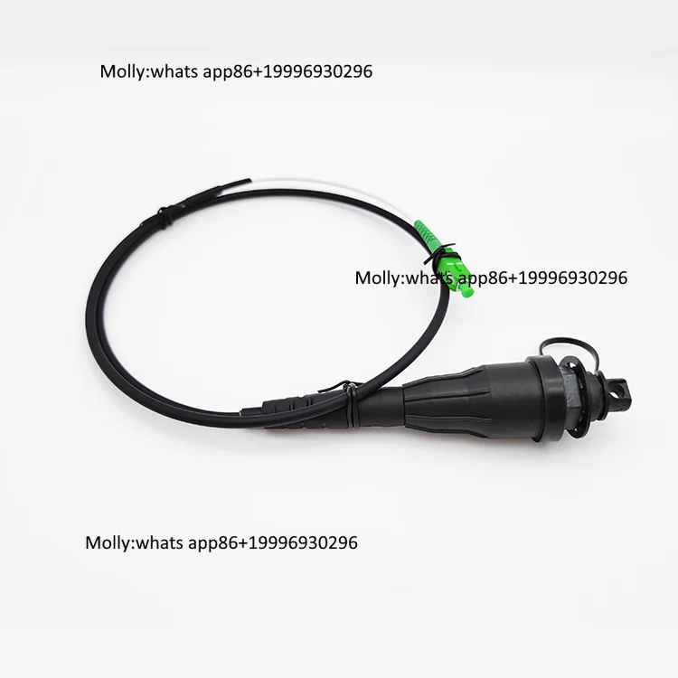 FTTX Solutions Preconnectorized 5.0mm Drop Cable SC/APC Waterproof Fiber Patch Cord Lclc Fiber Optic Cable Internet