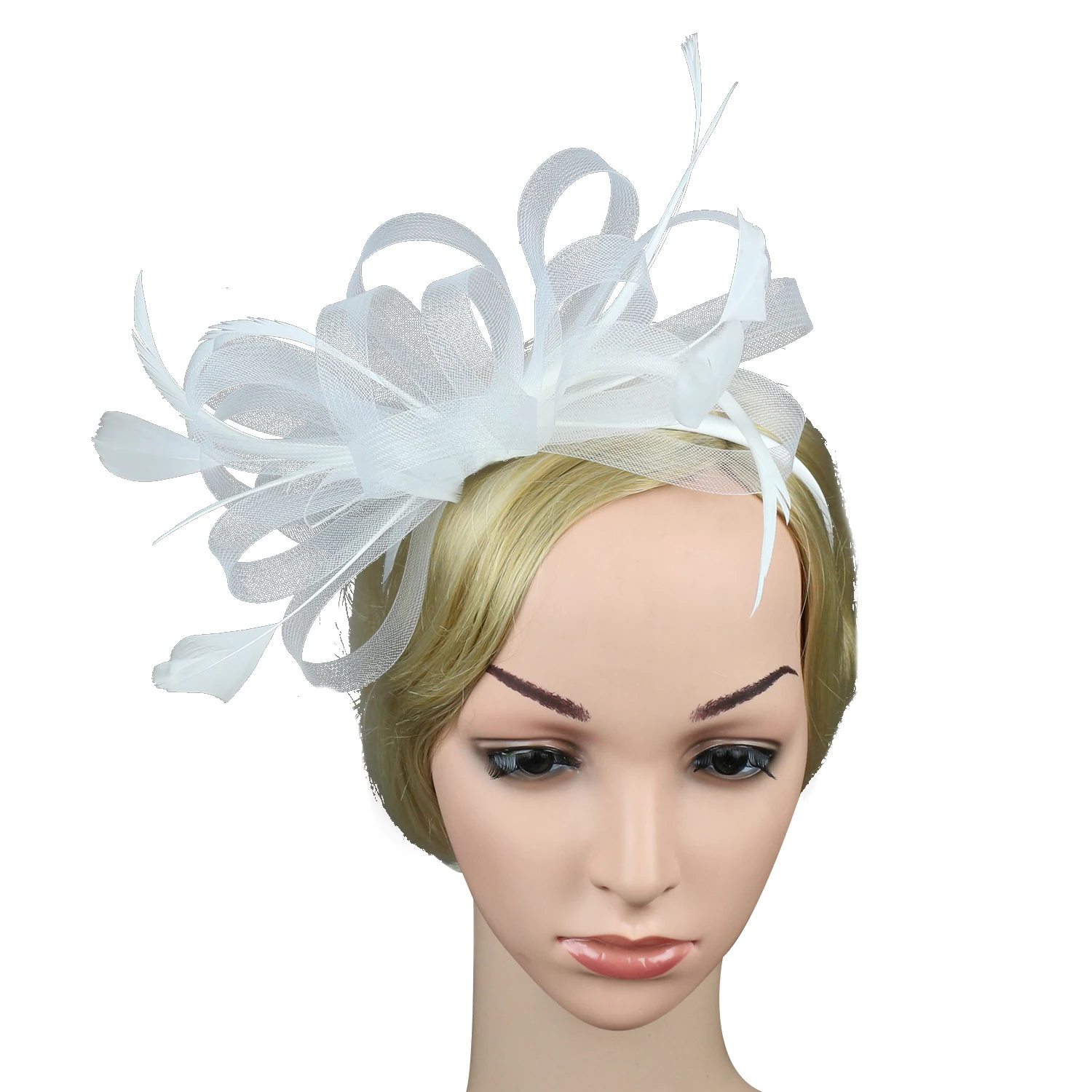 Women's Chic Fascinator Hat for Wedding and Party