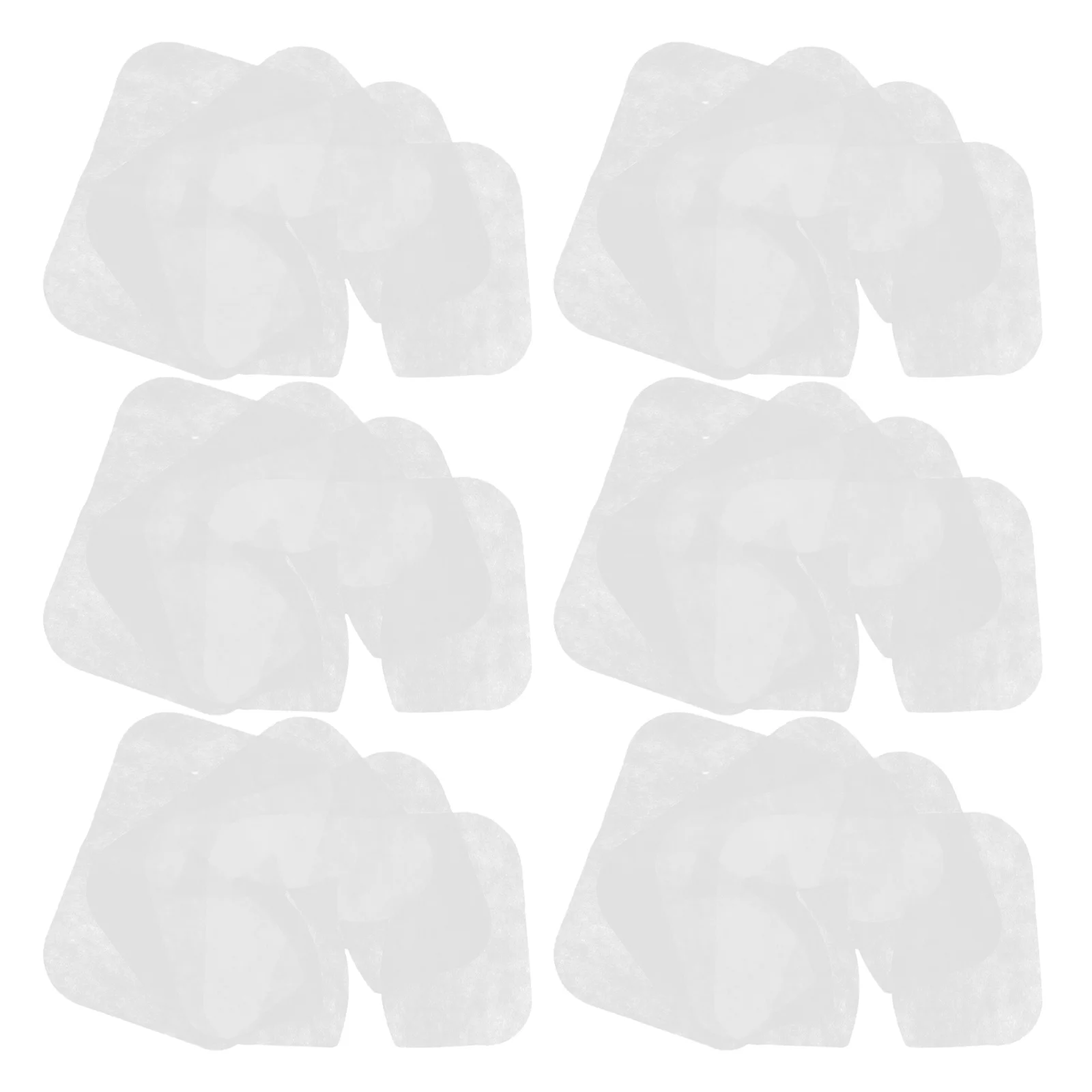 

100Pcs Massage Face Rest Cover Microfiber Disposable Hole Towels for Massage Table Spa Facial Supplies