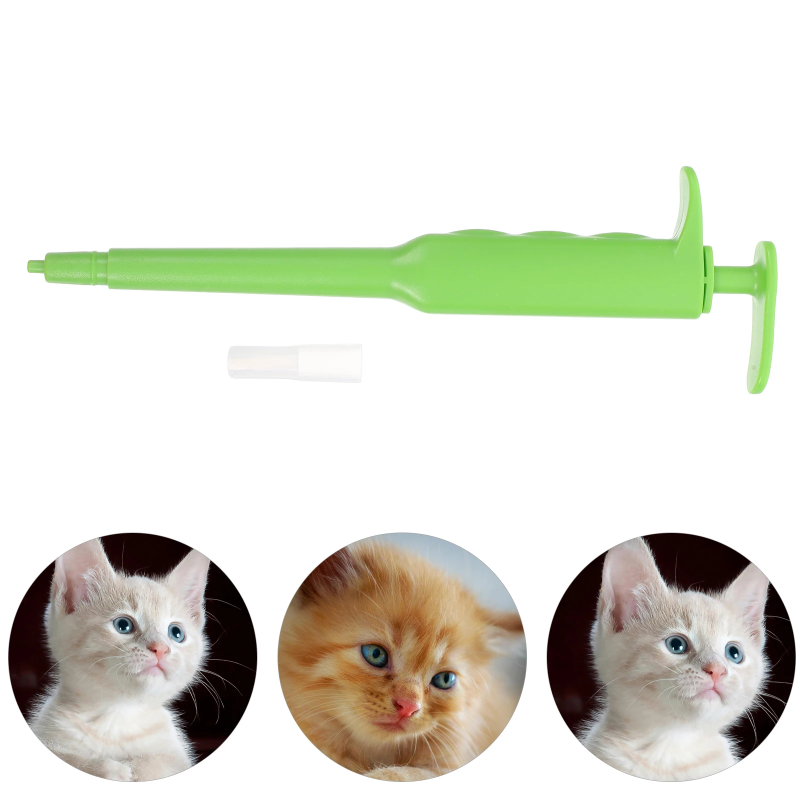 

Pet Medicine Feeder Convenient Tools Cat Dog Treat Feeding Device Easy ABS Durable Precise Control Versatile Pets Pet Supplies