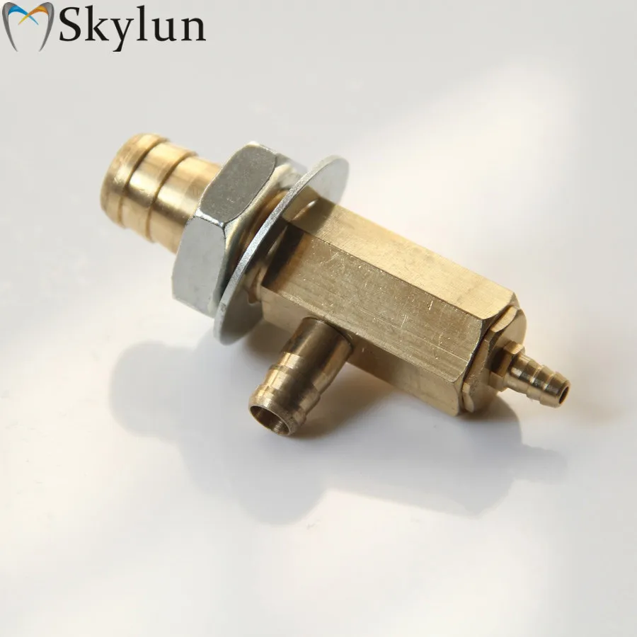 SKYLUN 10PCS dental strong suction valve dental chair dental unit suction metal valve high quality dental product SL1212