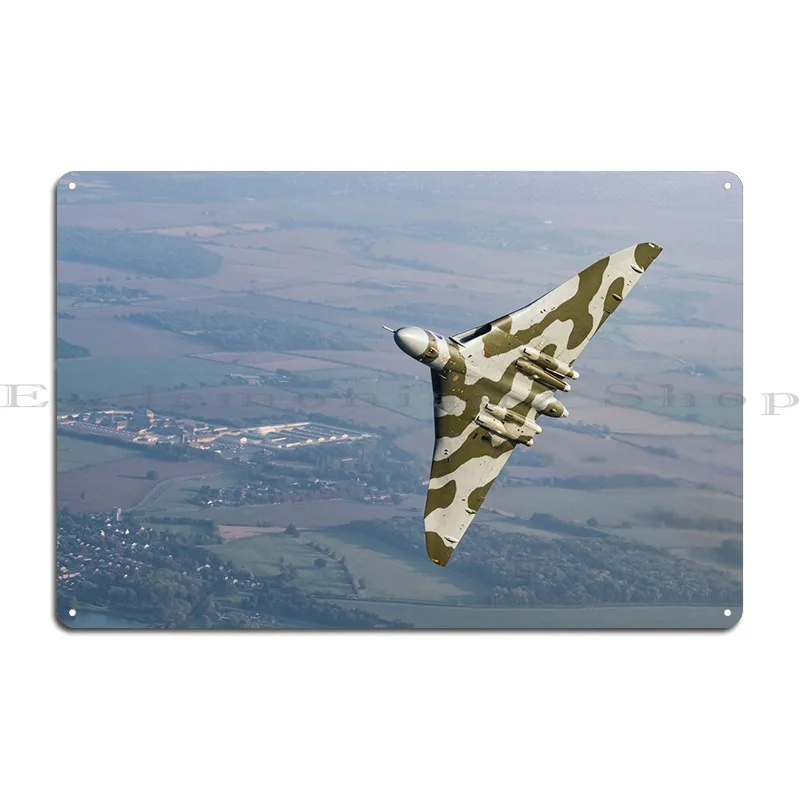 Avro Vulcan Bomber Metal Signs Funny Club Party Club Printed Wall Mural Tin Sign Poster