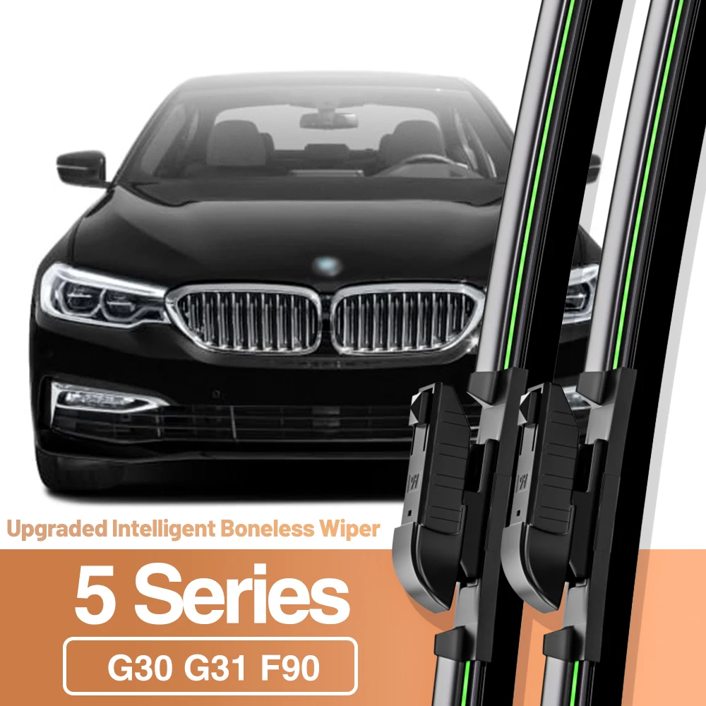 

2pcs For BMW 5 Series G30 G31 F90 2016-2023 Front Windshield Wiper Blades Windscreen Window Accessories 2017 2018 2019 2021 2022