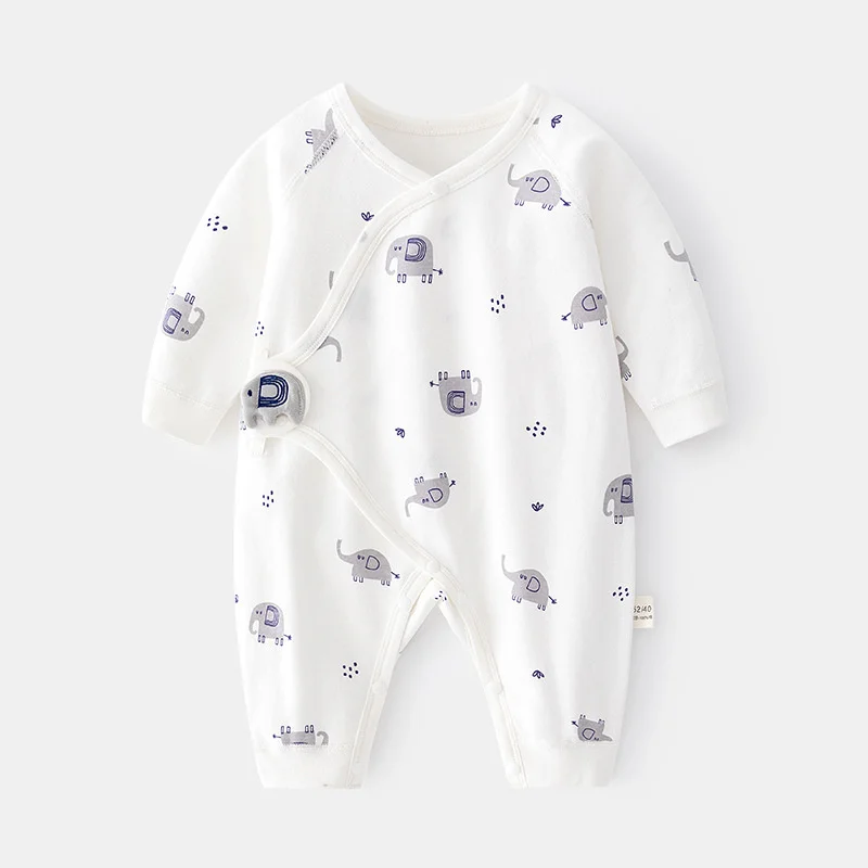 New Infant Baby Rompers For Girls Boys Print Cute Soft Newborn Jumpsuit Cotton New born Boy Girl Clothes Spring Romper Clothing