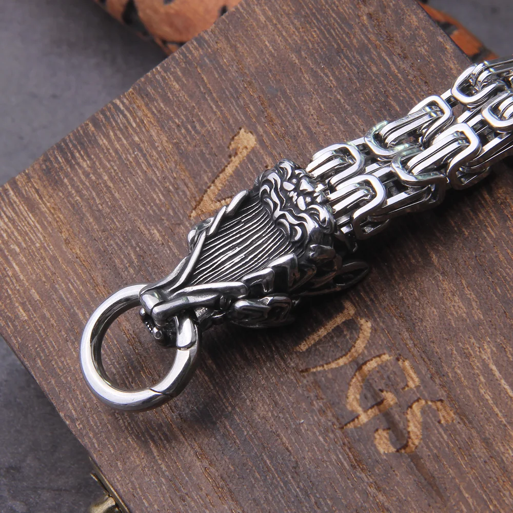 Kalung Serigala Celtic Pria Ti - Battle Rope Anchor ulasan dan harga