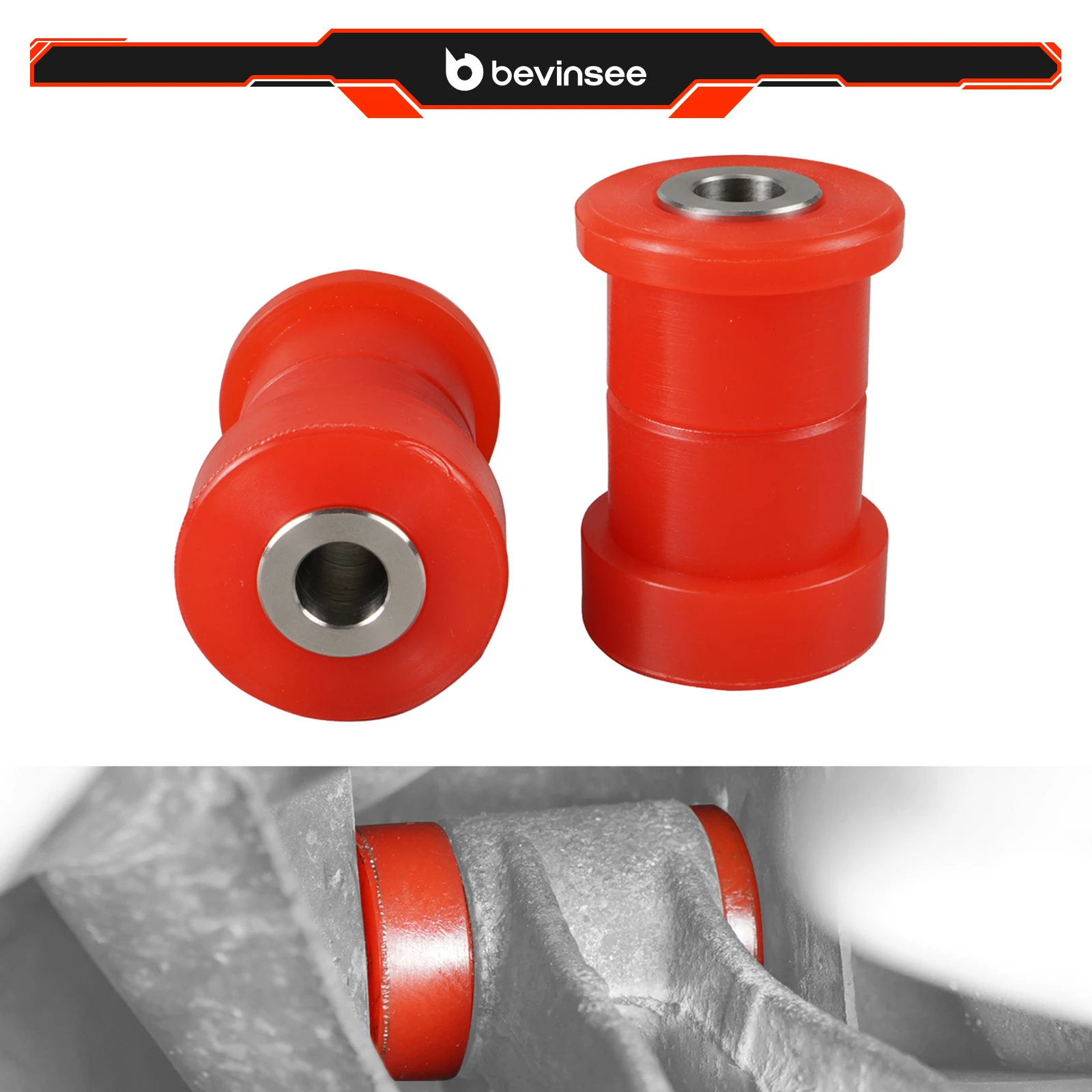 

80A Polyurethane Rear Upper Inner Control Arm Bushing for BMW E46 E36 X3 E83 Z4, Replace for 33 32 1 092 247,33 32 1 137 57
