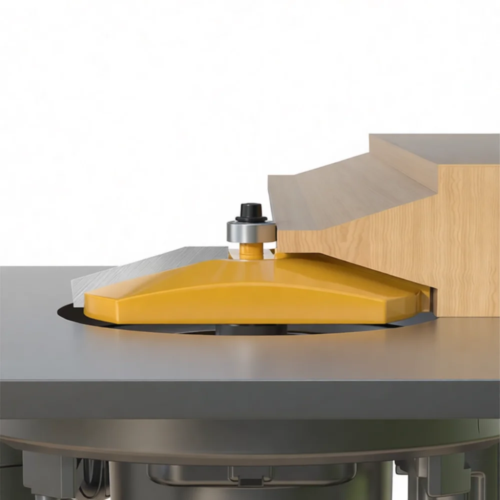 Ogee Raised Panel Router Bit For Cabinet Door Making Woodworking Milling Cutter Carbide Shank Edge Shaping Carpentry Tooling