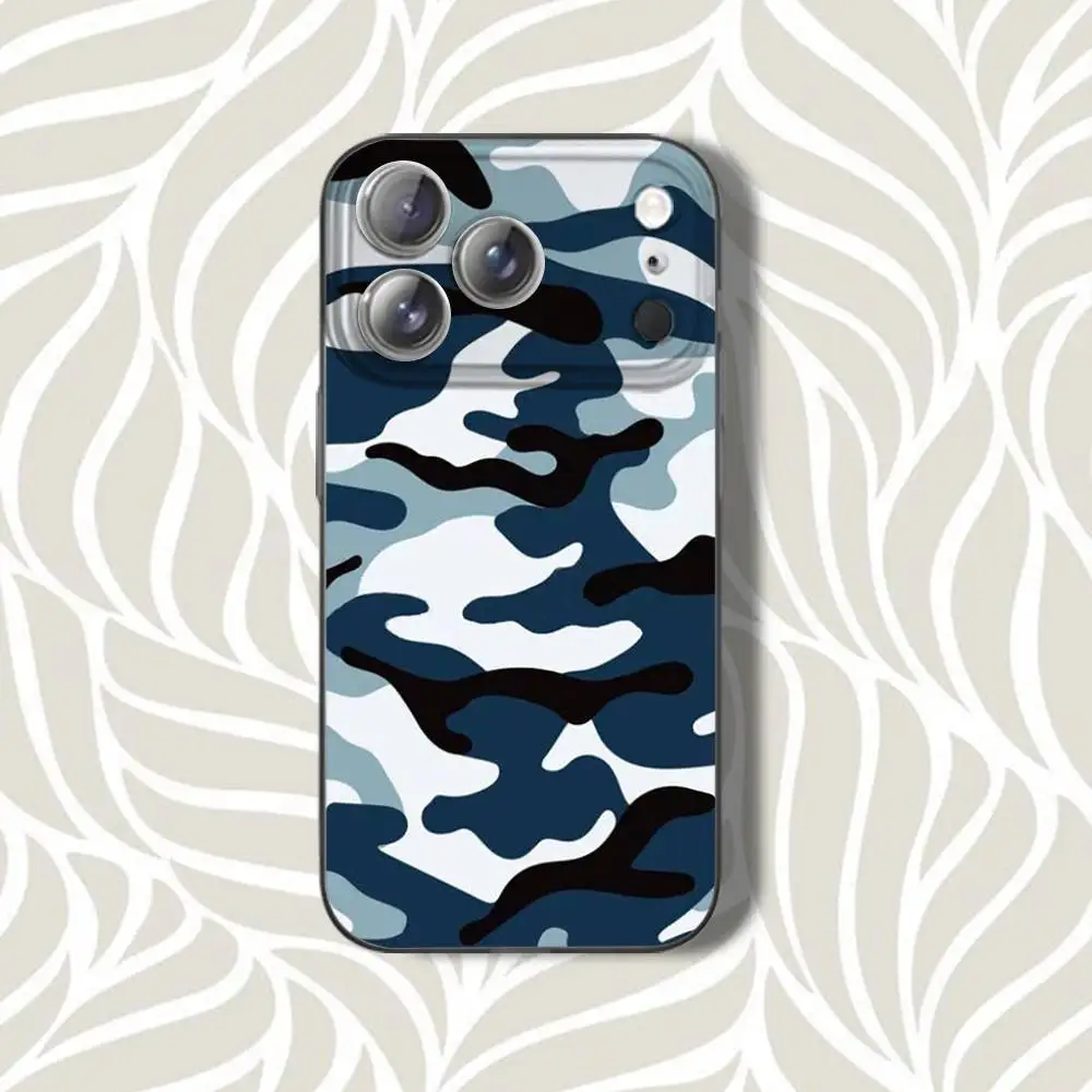 Fashion A-CamouflageS COOL Frosted Handyhülle für iPhone 17,12,11,14,13,15,16,Plus,Air,Pro,Max,E,Mini für MagSafe Magnetic Grey